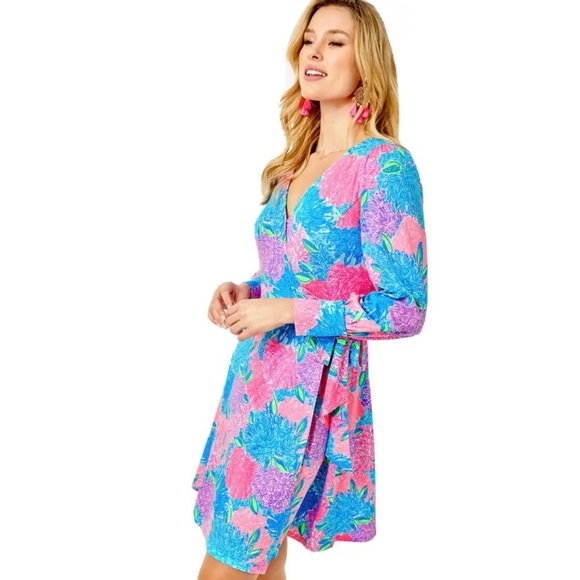 Lilly Pulitzer Rosalinda Wrap Dress - Picture 4 of 16